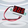 0.36 Inch LED Digital Mini Voltmeter Blue/Red/Green LED Display DC 4.5V-30V Voltage Panel Meter Voltage Tester