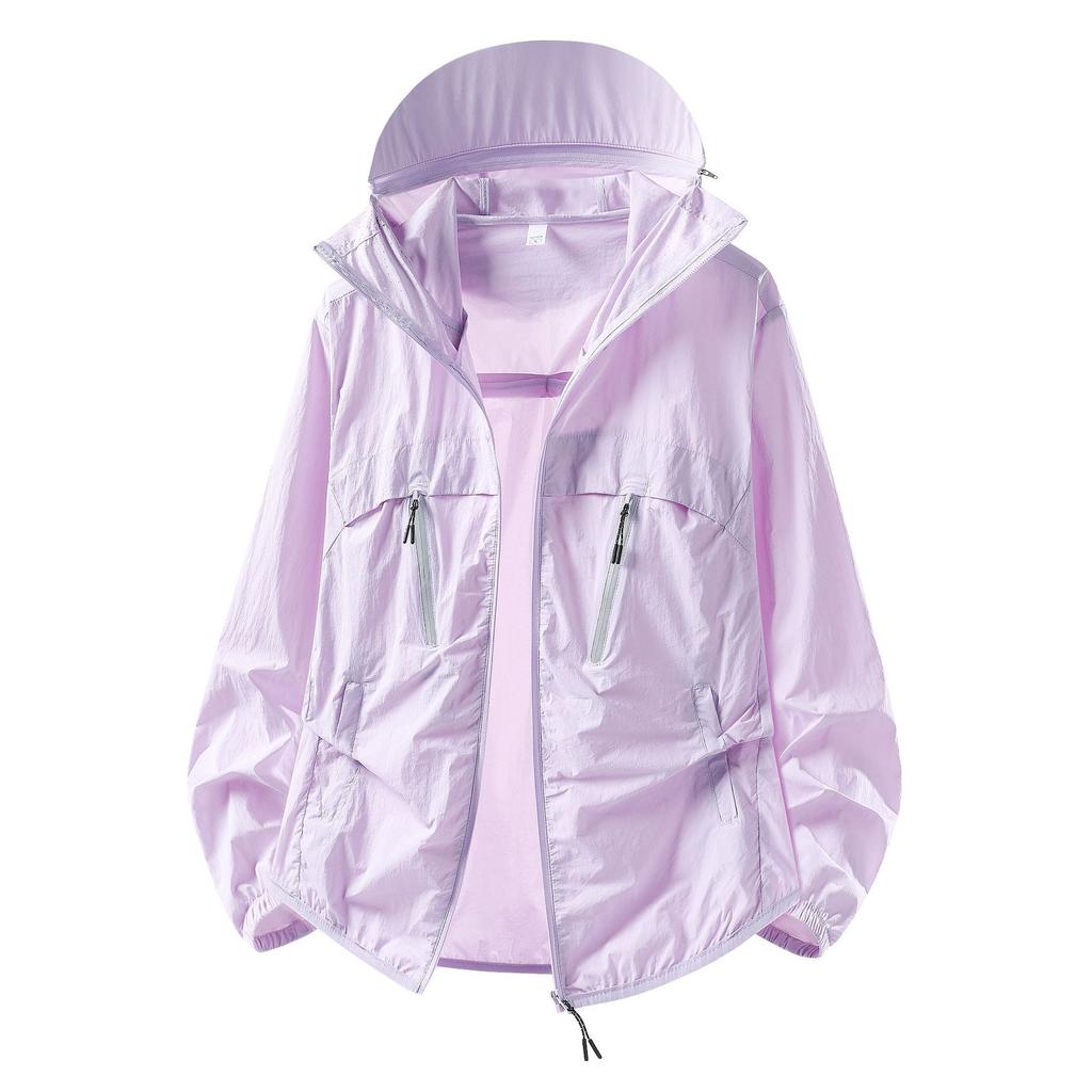 Outdoor sunscreen clothes, trendy sunscreen jackets for men and women in summer, loose and breathable, light sunscreen tops, sunscreen clothes.