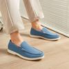 Fashion High Quality and Comfortable Cow Suede Casual Shoes Fashionable Low Cut Soft Leather Business Shoes Men's Outdoor Driving Shoes