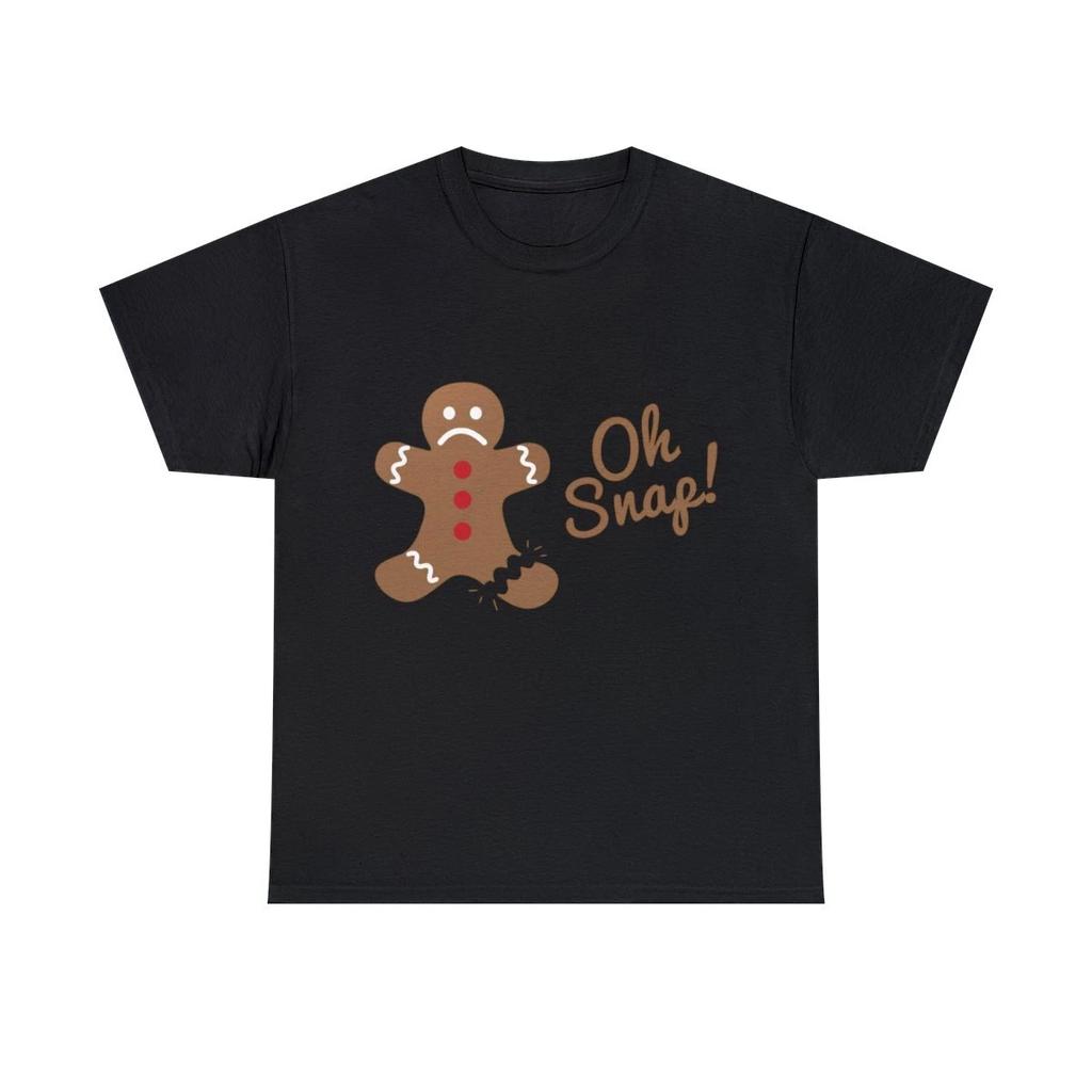 Oh Snap Gingerman Graphic Tee Shirt, S-5XL