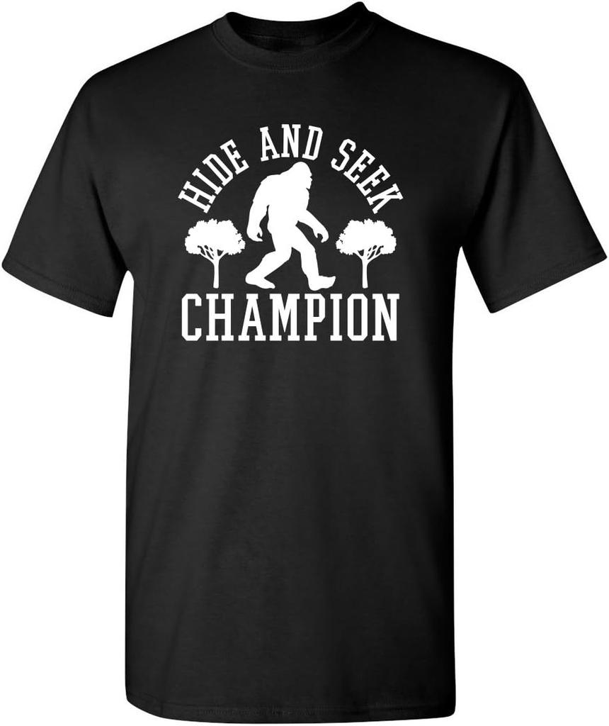 Bigfoot Hide And Seek Champion T-shirt