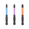 3Pieces Special Magnetism Cross Screwdriver Bit FPH1 FPH2 FPH3 Nutdrivers 65mm For Socket Switch Electrician Power Tool