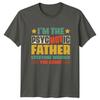 Im The Psychotic Father Everyone Unisexs TShirt Humorous Fatherhood Fathers Day