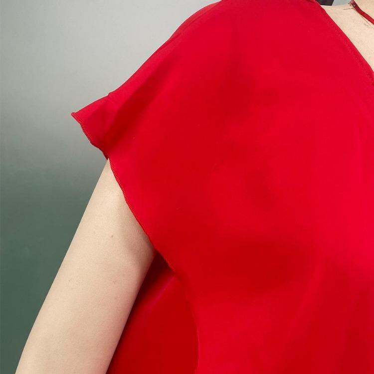 Summer Women Loose High Waist Sleeveless Midi Dress Slanted Shoulder Single Sleeve Solid Color Fake Two Piece Casual Fashion Dress S-XL Spring