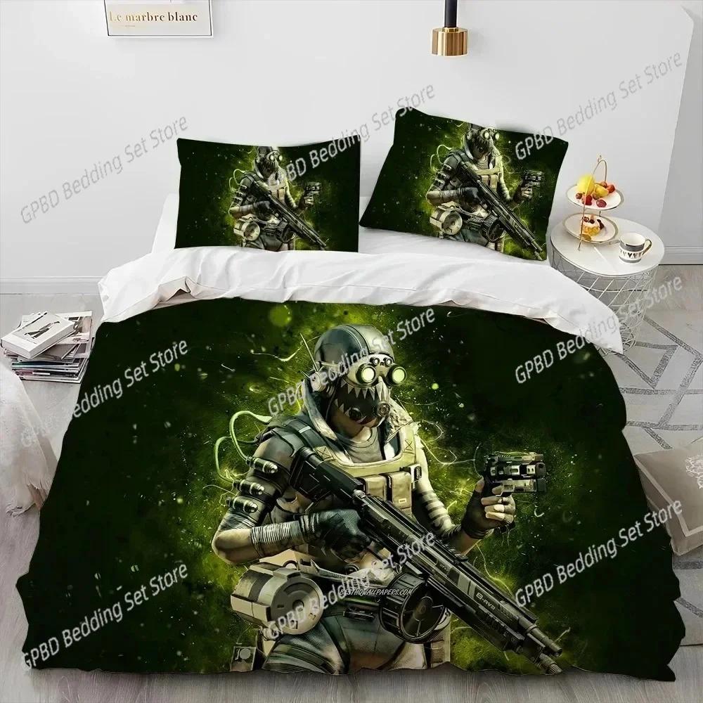 Comforter 3D Print A-Apex Legends Bedding Set 3D Printed Suitable For Bedroom Kids Home Textile