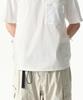 MUSINSA STANDARD [City Leisure] Utility Mesh Pocket Woven T-Shirt [White]