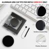 [Hiyqin] Screen Protector & Lens Cap for [Fujifilm] Instax Wide Evo Hybrid Camera - 0.25mm Hardened LCD Screen Protector & Lens PET Film