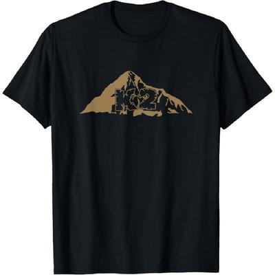 K2 T-Shirt - Bergsteigen Kletterer Everest T-Shirt