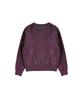 KOOKEESEE Two-Way Star Jacquard Knit (Deep Purple/Charcoal)