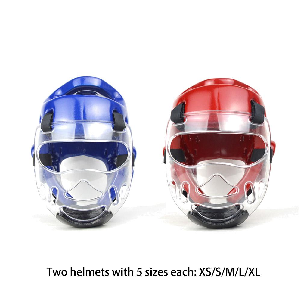 Anti-Scratch Shockproof Boxing Headgear Professional Multifunction Full Guard Head Protection Multi-purpose Helmet