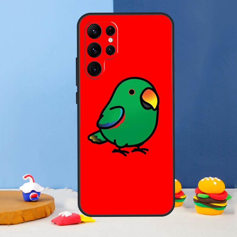 Chubby Bird Phone Case For Samsung Galaxy S24 S25 Ultra S9 S10 S20 S22 S21 S23 Plus S24 FE Cover Coque