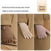 JIUMU Women's Thickened Cashmere Winter Gloves