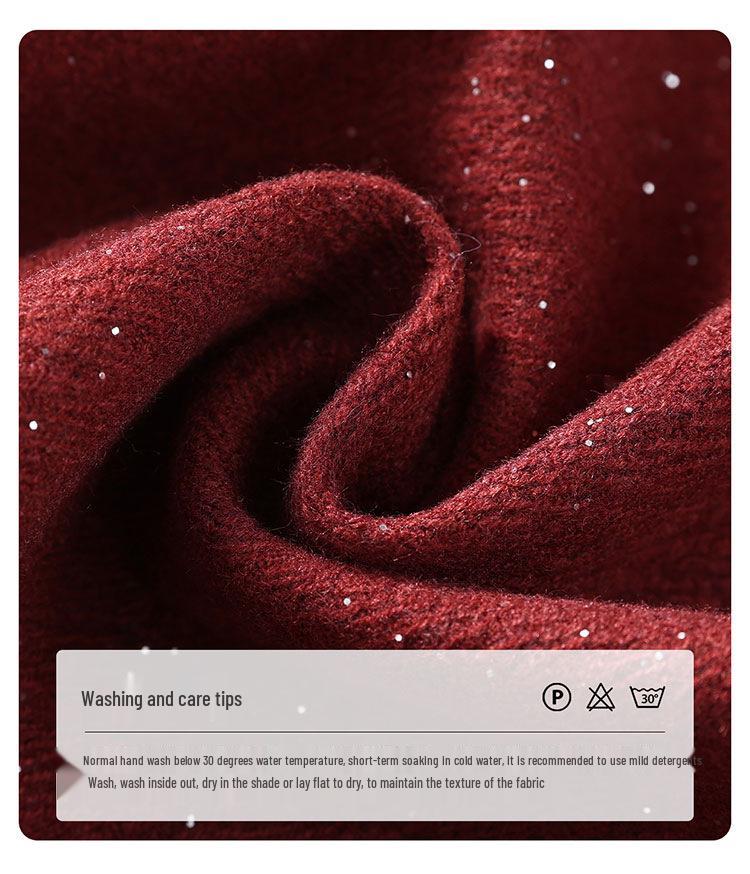 Mom's 2025 Spring-Autumn Fashion Short Jacket for Middle-Aged & Elderly Women - Stylish Little Fragrance Cardigan