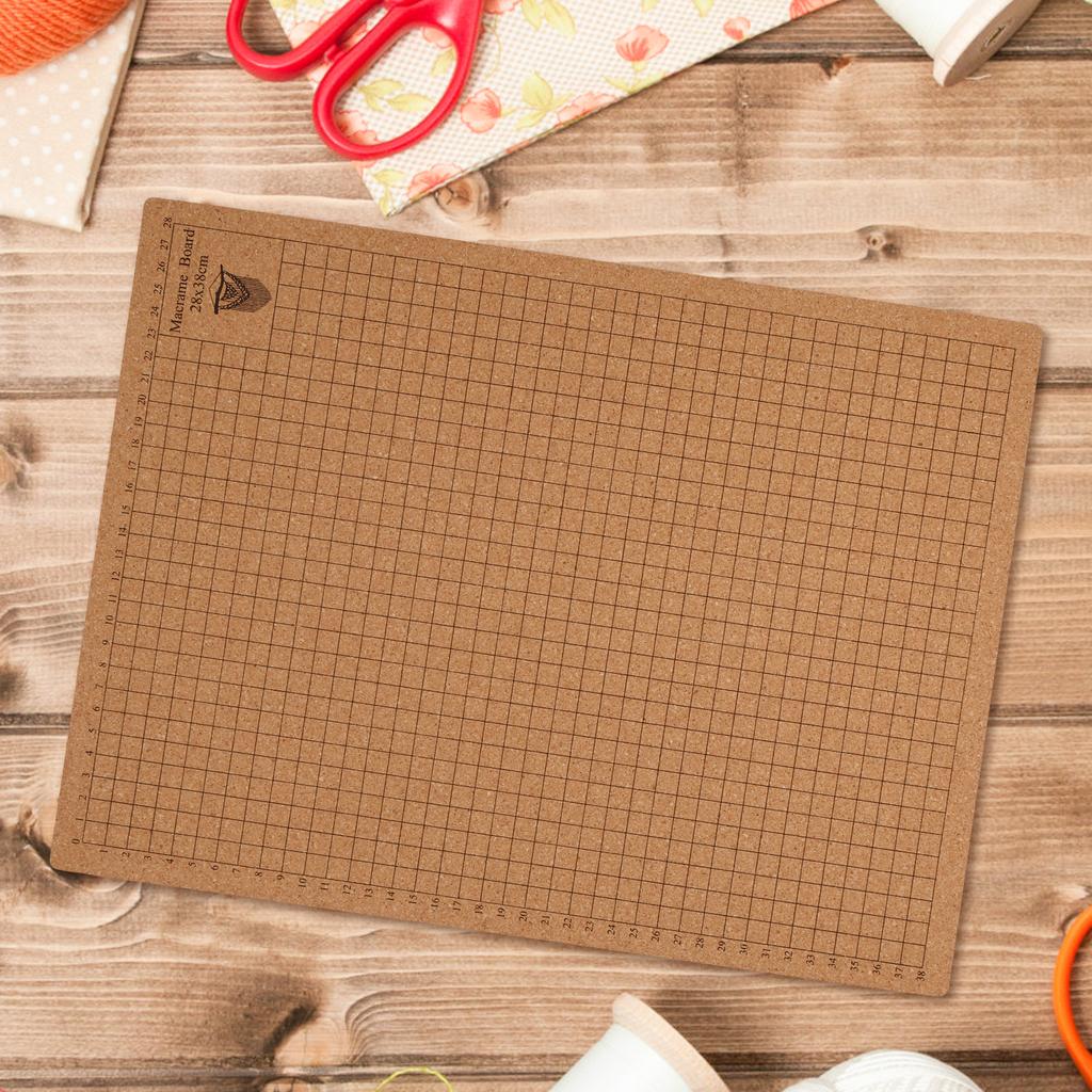 Macrame Board Portable Macrame Project Board Double sided Macrame Project Board with Mesh Braided Board Reusable