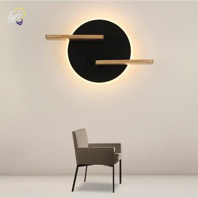 Lampa ścienna LED Oświetlenie wewnętrzne Do salonu Sypialni Nocna Alejka Sofa TV Dekoracje domu Nowoczesna lampa ścienna