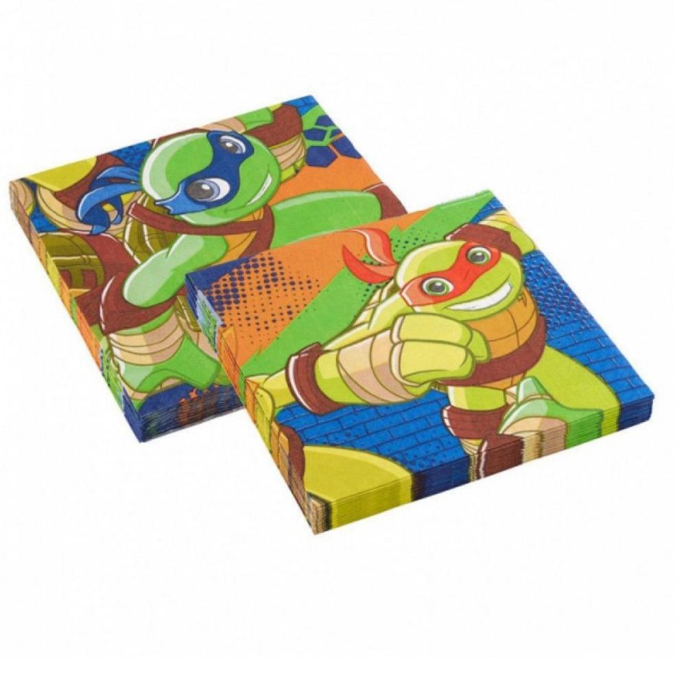 Teenage Mutant Ninja Turtles Half Shell Heroes Disposable Napkins (Pack of 20)