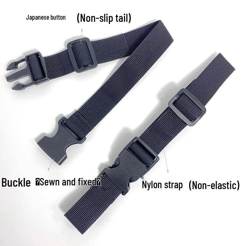 Adjustable Nylon Luggage Strap with Snap Buckle