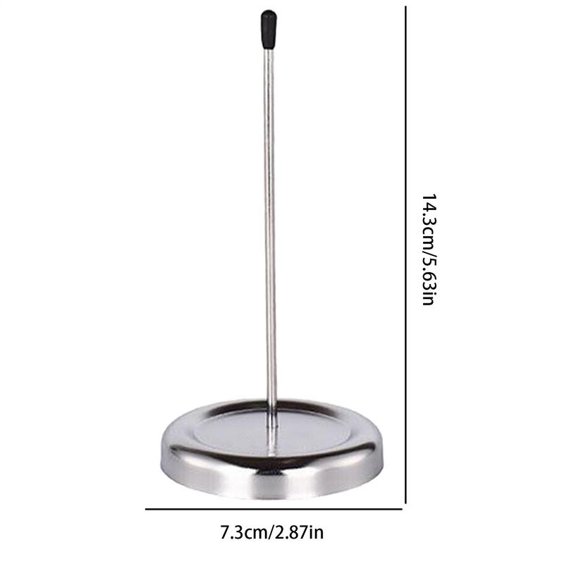 Multifunctional Metal Bill Fork Safe Ticket Stabber Protective Bill Metal Fork Storage Equipment for Hotel Restaurant Supplies