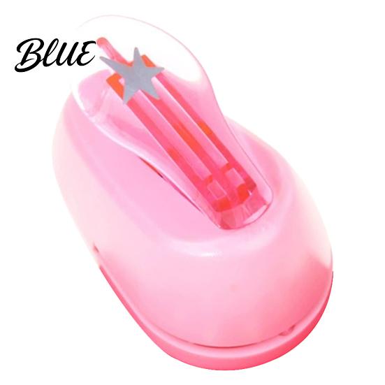 DIY Craft Puncher Postage Stamp for Paper Crafts Rectangular Decorative Shapes Punch Lever Shape Cutter Action Scrapbooking Card Making Gift Tags
