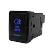 Blue Led Push Button Switch with Wiring Connector for Nissan Navara NP300 X-Trail Pathfinder 3Amp/12V Cup Holders 5