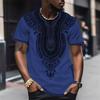 Summer Retro African Ethnic Style 3D Print T-Shirts Men Women Vintage T Shirt Short Sleeve Oversized Kids Tees Tops Man Clothing