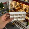 1pc White Miniature Storage Cabinet 1/12 Scale Scene Decoration Props New Model Storage Cabinets