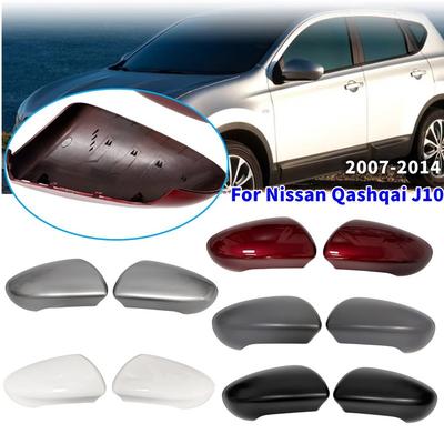 Pour Nissan Qashqai J10 2007 2008-2014 ABS Couvercle de Rétroviseur Latéral Coque d'Aile Coquille de Boîtier de Porte Extérieure Garniture Pièces de Rechange