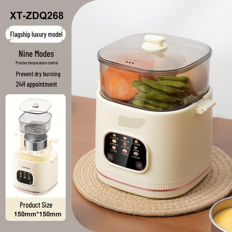 ZISIZ 9-Function Mini Egg Cooker