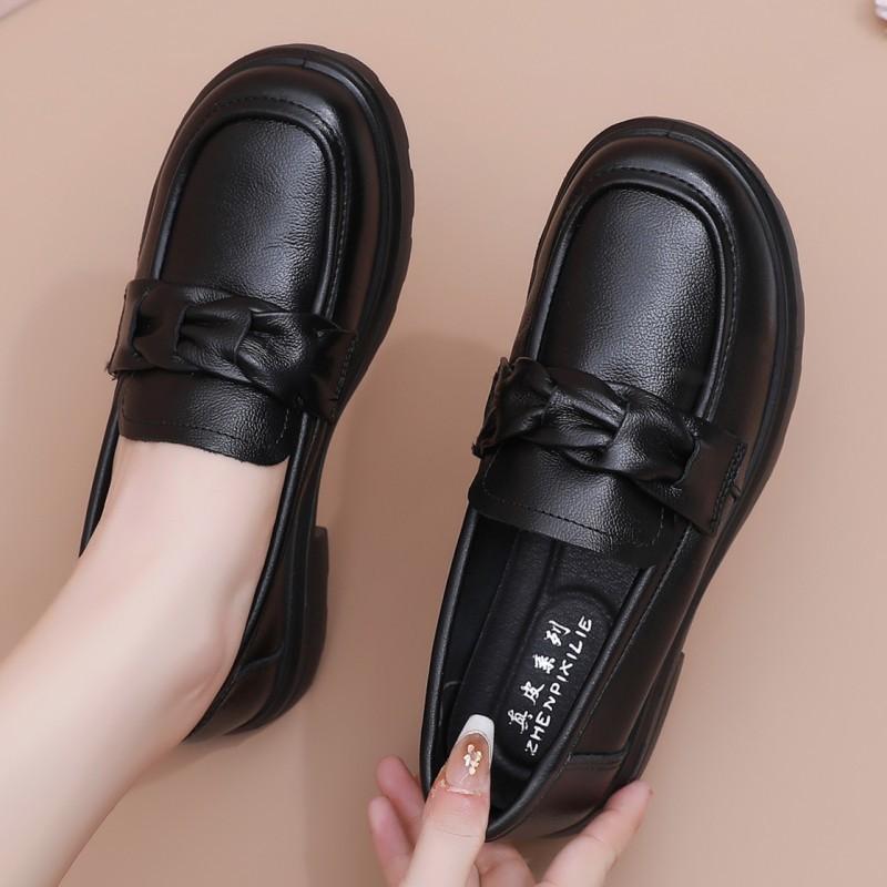 Мягкие лоферы из коровьей кожи первого слоя Ld — фото 7