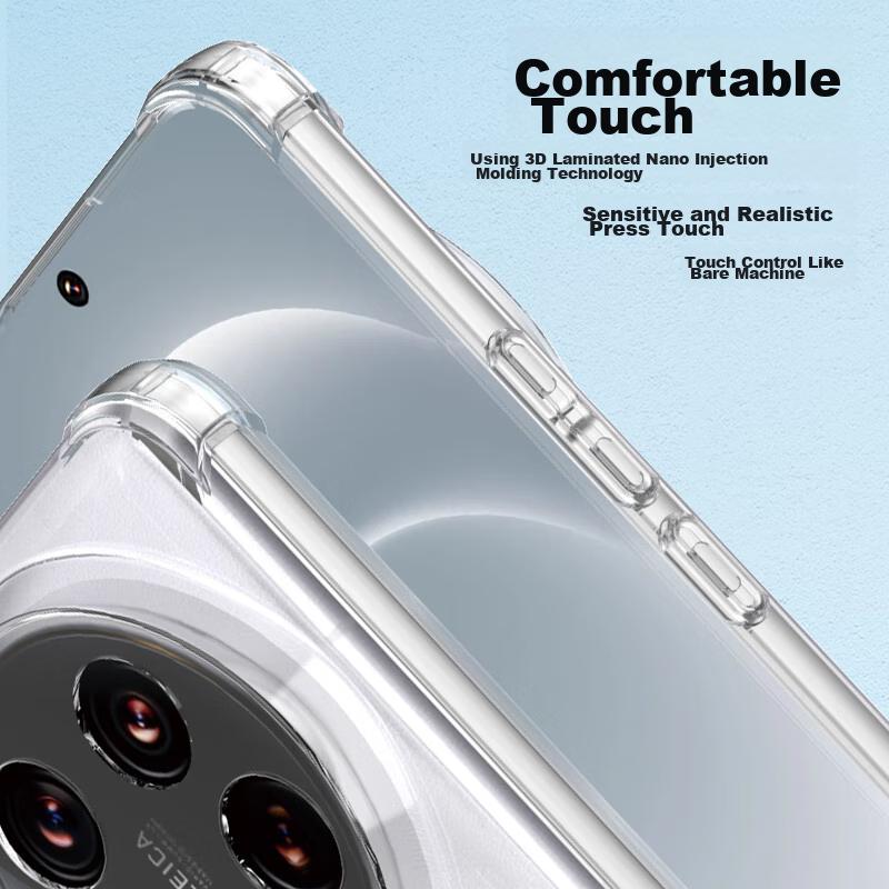 Phone Case for Xiaomi 14 Ultra, Case with Air Cushion Corners, Camera Protection, Fully Transparent Case, And Restored to Bare Phone Appearance