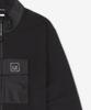 Cp Company Metropolis Open Sweat Jacket - Black / 18Clss012A006452M999