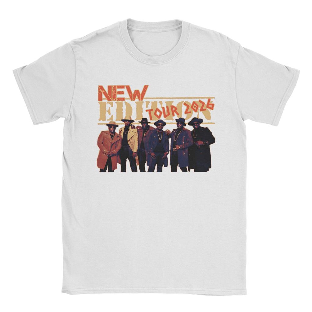 Summer New Edition Tour 2026 86405952 T Shirt For Unisex 100 Cotton Tee Shirt Short Sleeve Clothing