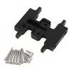 1pc  Aluminum Alloy Gearbox Mount Transmission Plate Gearbox Base for SCX24 C10 JLU Deadbolt Gladiator Bronco 1/24 Crawler Car