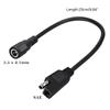 Universal SAE Plug To DC5.5x2.1 Female Adapter Cable Converter Cable Power Supply Cord for Solar Battery Panel Car
