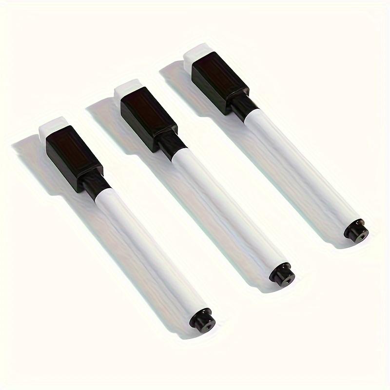 20/50 Black Dry Eraser Marker with Built-In Eraser Caps - Mini Whiteboard and Blackboard Pens for School, Office and Home Use