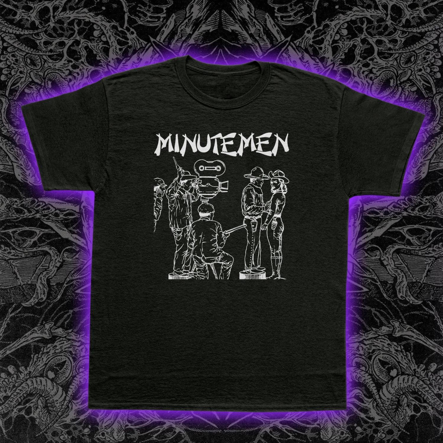 Футболка Minutemen Панк-рок Пост-хардкор Инди DIY Музыкальная футболка S-5XL XXXL