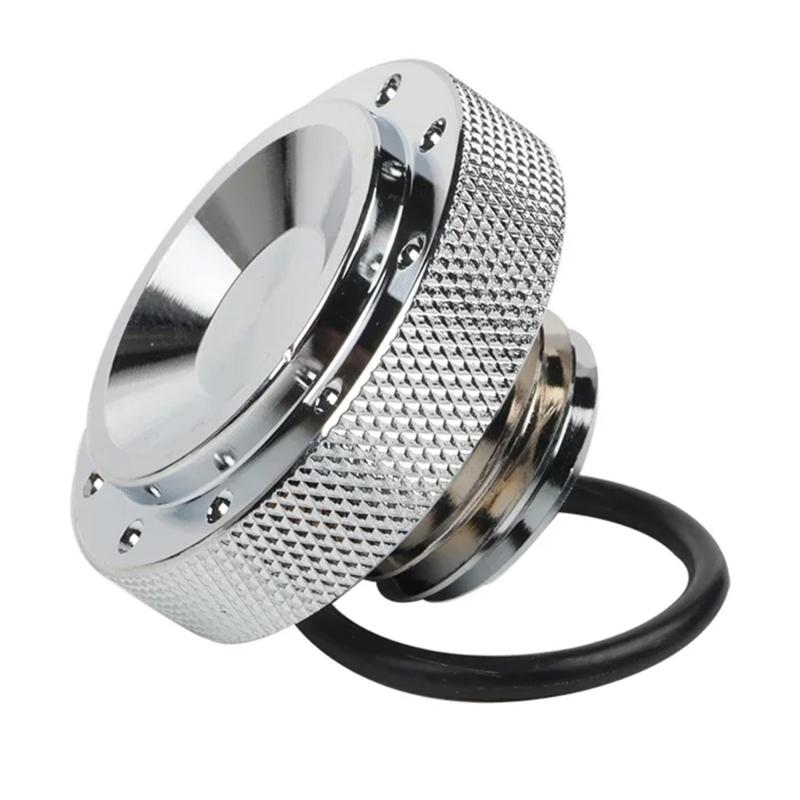 

Easy Installs Not Rusts Oil Screw Caps Leak Proof Oil Tanks Caps for Motorcycles Secure Fixation for travel & Racers серебряный