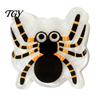 Festive Hair Decorations for Halloween Cartoon Clips Women Girls, Acrylic Glitter Pumpkin/Ghost/Bat/Cat Reliable Clamping Force Accessories,