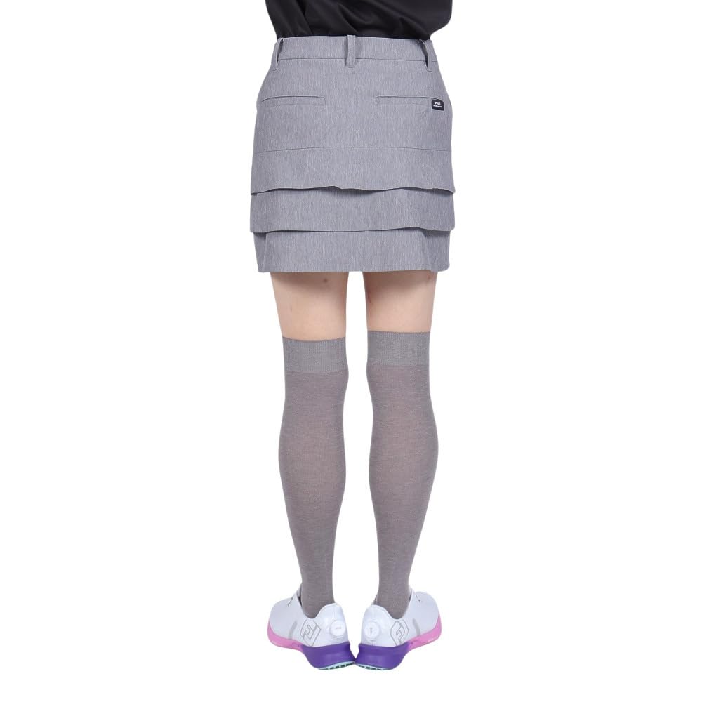 Ping Apparel Women's Cooling Tiered Skirt (All-Way Stretch) / Golf / 622-4134300 022_Heather Gray SS