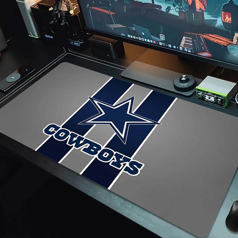 Dallas Cowboys Color Mouse Pad Large Gaming Table Cushion Non-slip Laptop Tablet Big Mousepad XXL Mat Mini PC Playmat With Lock edge