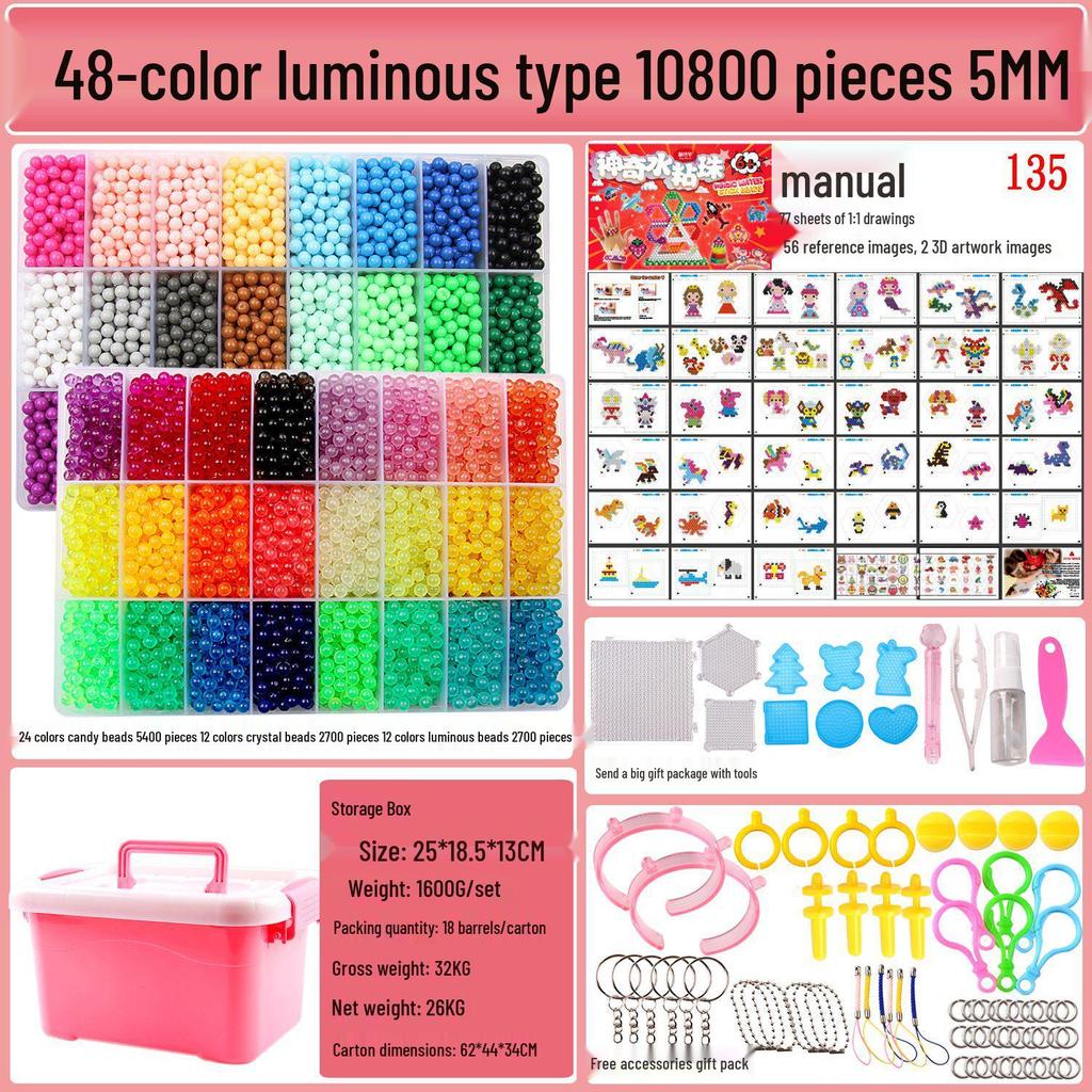Mist Magic Water Soluble Sticky Beads DIY Handmade Toy