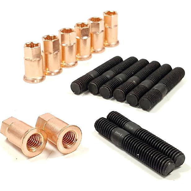 

M8x45 Stud Bolt & Nut Kit for Buick Encore for Chevrolet Cruze Sonic Trax 4CYL1.4L 90500560