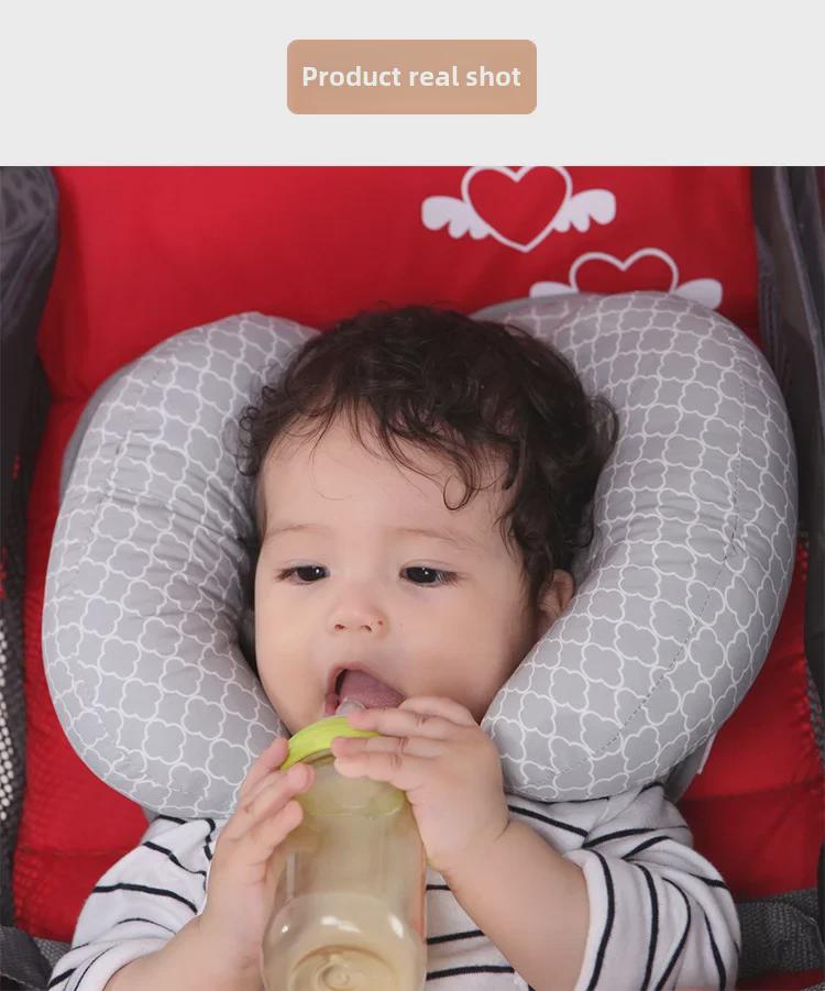 Baby Stroller Neck Pillow for Head Support and Shaping