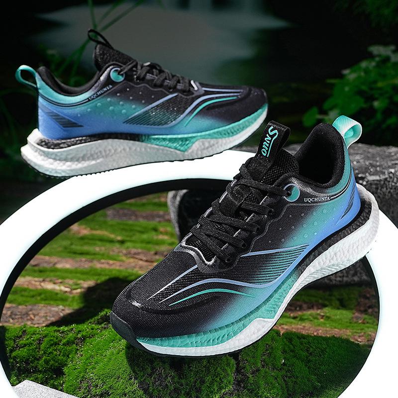 Popcorn Couple Soft-soled Rebound Casual Sports Shoes Carbon Board Training Shoes Comfortable, Non-slip and Wear-resistant Running Tide Shoes