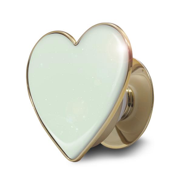 

Modat Heart Gold Grip Smart Talk Cell Phone Holder, Pearl Mint Green, 1 piece