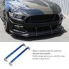 2 Pcs Bumper Lip Diffuser Rod 15cm Stretchable Stainless Steel Splitter Support Tie Pull Bar
