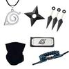 Available: Kakashi Mask, Naruto Kunai & Shuriken, Konoha Headband Set