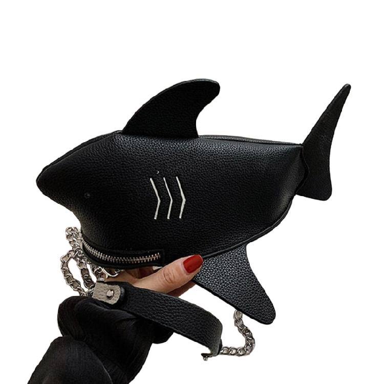 Playful Cartoon Animal Shape Women's PU Shoulder Bags Chain Sling Crossbody Bag