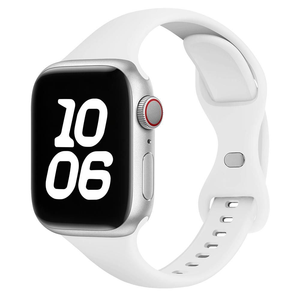Slim Silicone band For apple watch 11 10 46mm Ultra 3-2 49mm series 9-8-7 41mm 45mm 44mm sport bracelet iwatch 4 6 5 SE 3 Strap