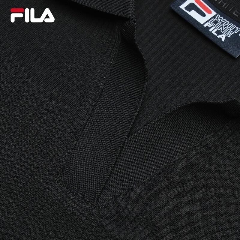 Fila Women's Slim Fit Knit Polo Dress